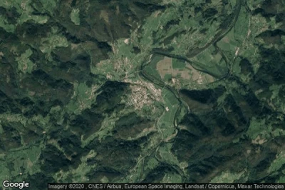 Vue aérienne de Pravia