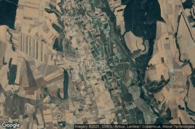 Vue aérienne de Poza de la Vega