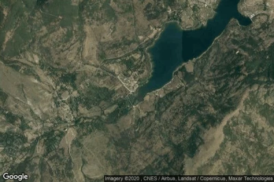 Vue aérienne de Pinilla del Valle