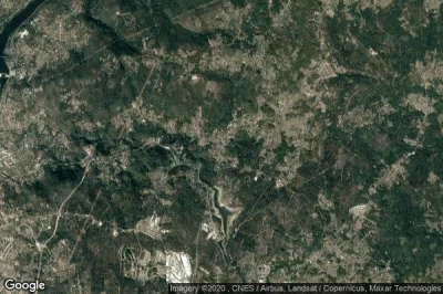 Vue aérienne de Pereiro de Aguiar