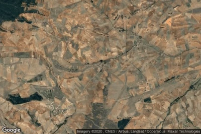Vue aérienne de Pajarejos
