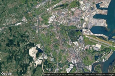 Vue aérienne de Muriedas