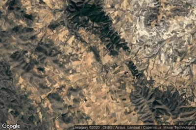 Vue aérienne de Munebrega