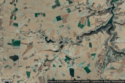 Vue aérienne de Membibre de la Hoz