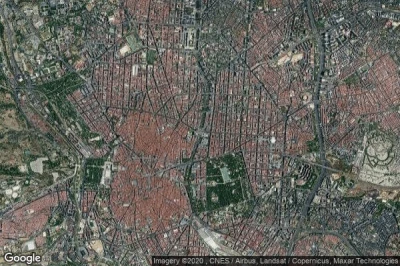 Vue aérienne de Comunidad de Madrid