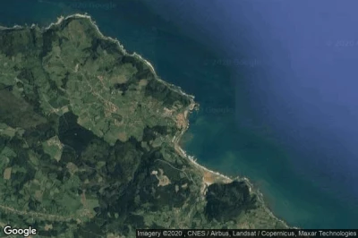 Vue aérienne de Lastres