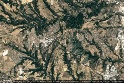 Vue aérienne de La Beguda Alta