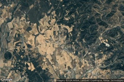 Vue aérienne de Garriguella