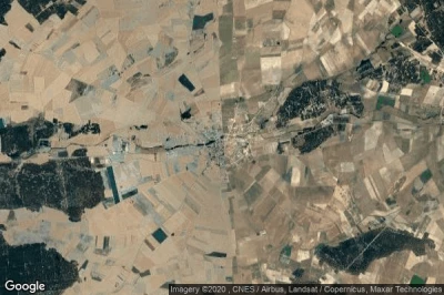 Vue aérienne de Fuentepelayo