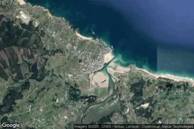 Vue aérienne de Foz