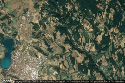 Vue aérienne de Fontcoberta