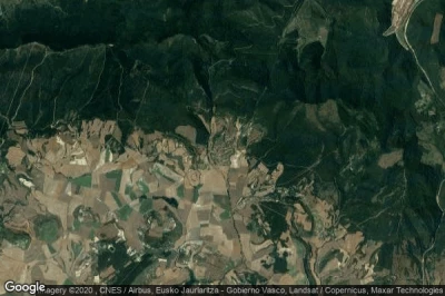 Vue aérienne de Doroño