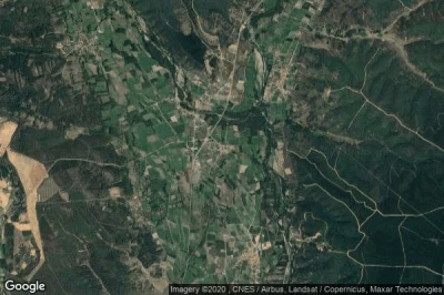 Vue aérienne de Devesa de Curueño