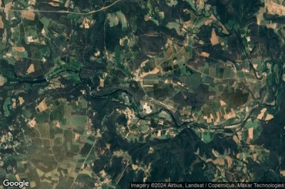 Vue aérienne de Crespià