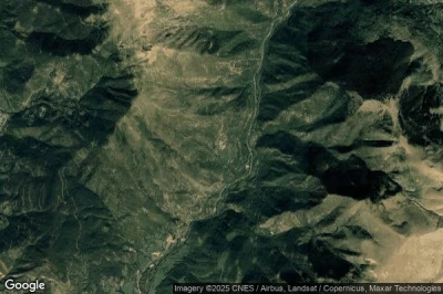 Vue aérienne de Coll