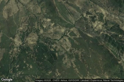 Vue aérienne de Cereceda de la Sierra