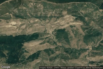 Vue aérienne de Canales de la Sierra