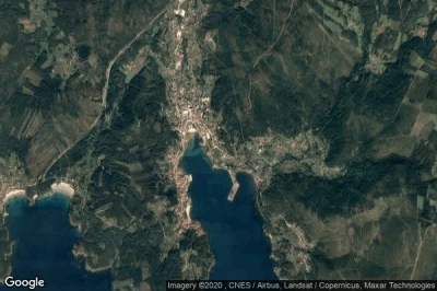 Vue aérienne de Brens
