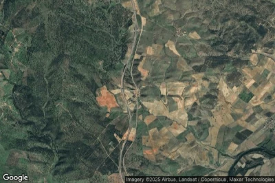 Vue aérienne de Beleña