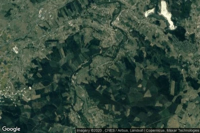 Vue aérienne de Barcenilla