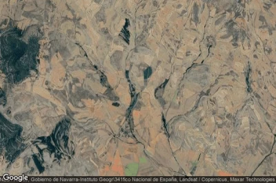 Vue aérienne de Ausejo de la Sierra