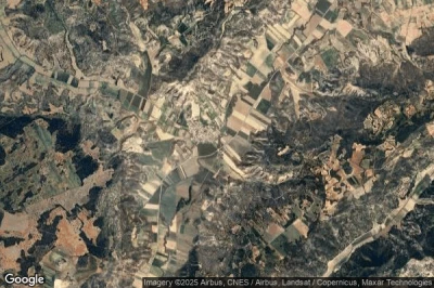 Vue aérienne de Aranzueque