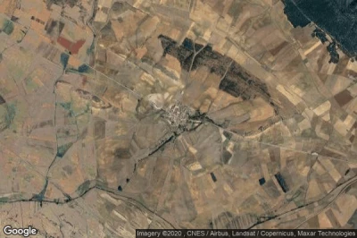 Vue aérienne de Almenar de Soria
