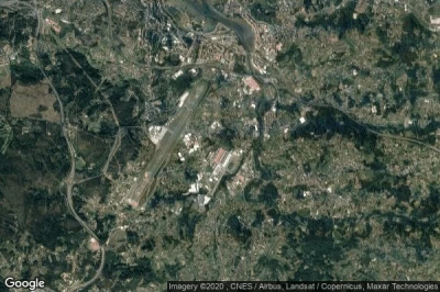 Vue aérienne de Almeiras