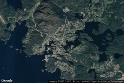 Vue aérienne de Sagvag