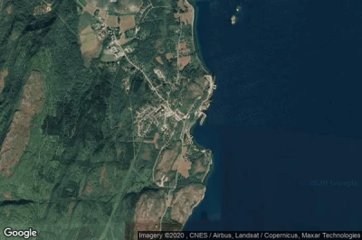 Vue aérienne de Hamnvik