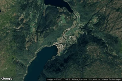 Vue aérienne de Granvin