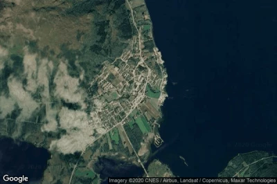 Vue aérienne de Eide