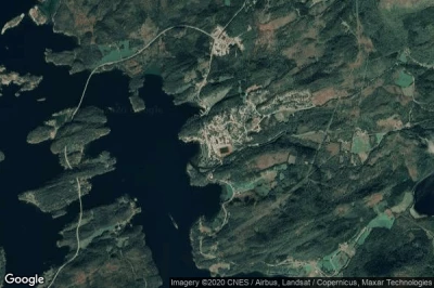 Vue aérienne de Aure