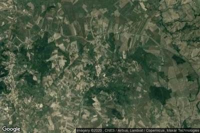 Vue aérienne de Zungoli