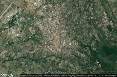 Vue aérienne de Viterbo