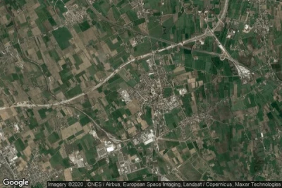 Vue aérienne de Villaverla