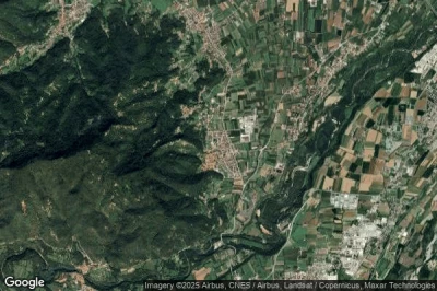 Vue aérienne de Vignolo