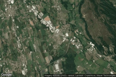 Vue aérienne de Verrone