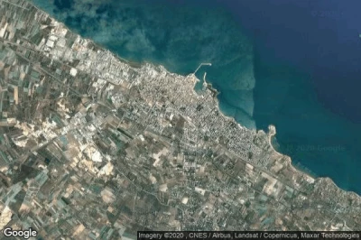 Vue aérienne de Trani