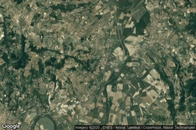Vue aérienne de Strevi