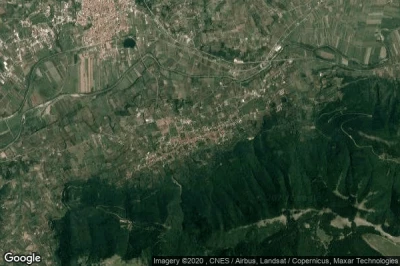 Vue aérienne de Solopaca
