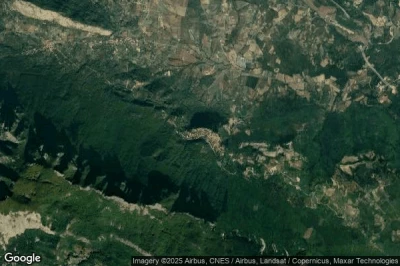 Vue aérienne de Sicignano degli Alburni