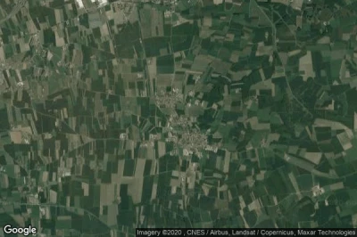 Vue aérienne de Scalenghe