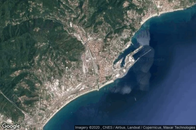 Vue aérienne de Savona