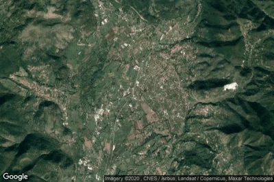 Vue aérienne de SantElia Fiumerapido