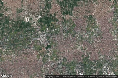 Vue aérienne de SantAntimo