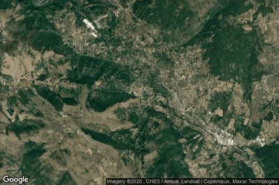 Vue aérienne de SantAngelo le Fratte