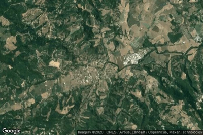 Vue aérienne de SantAngelo in Vado