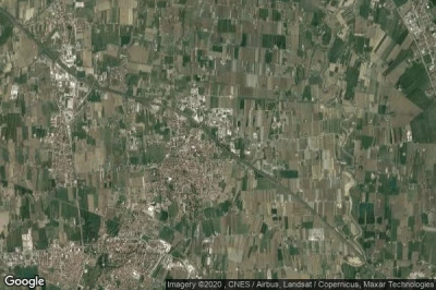 Vue aérienne de San Mauro Pascoli