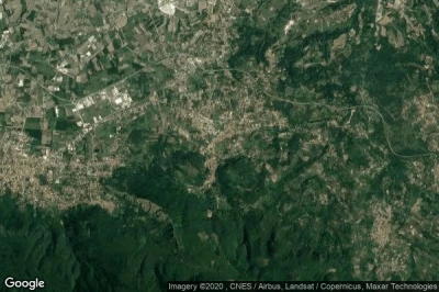 Vue aérienne de San Martino Valle Caudina